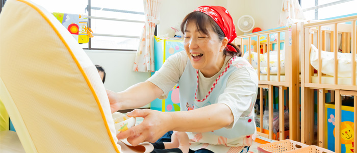 20代から70代が活躍中！チームワーク抜群の園で保育教諭をしませんか？